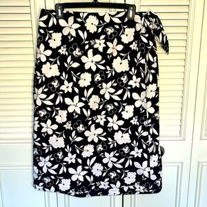 Disney Mickey Floral Hawaiian Wrap Skirt